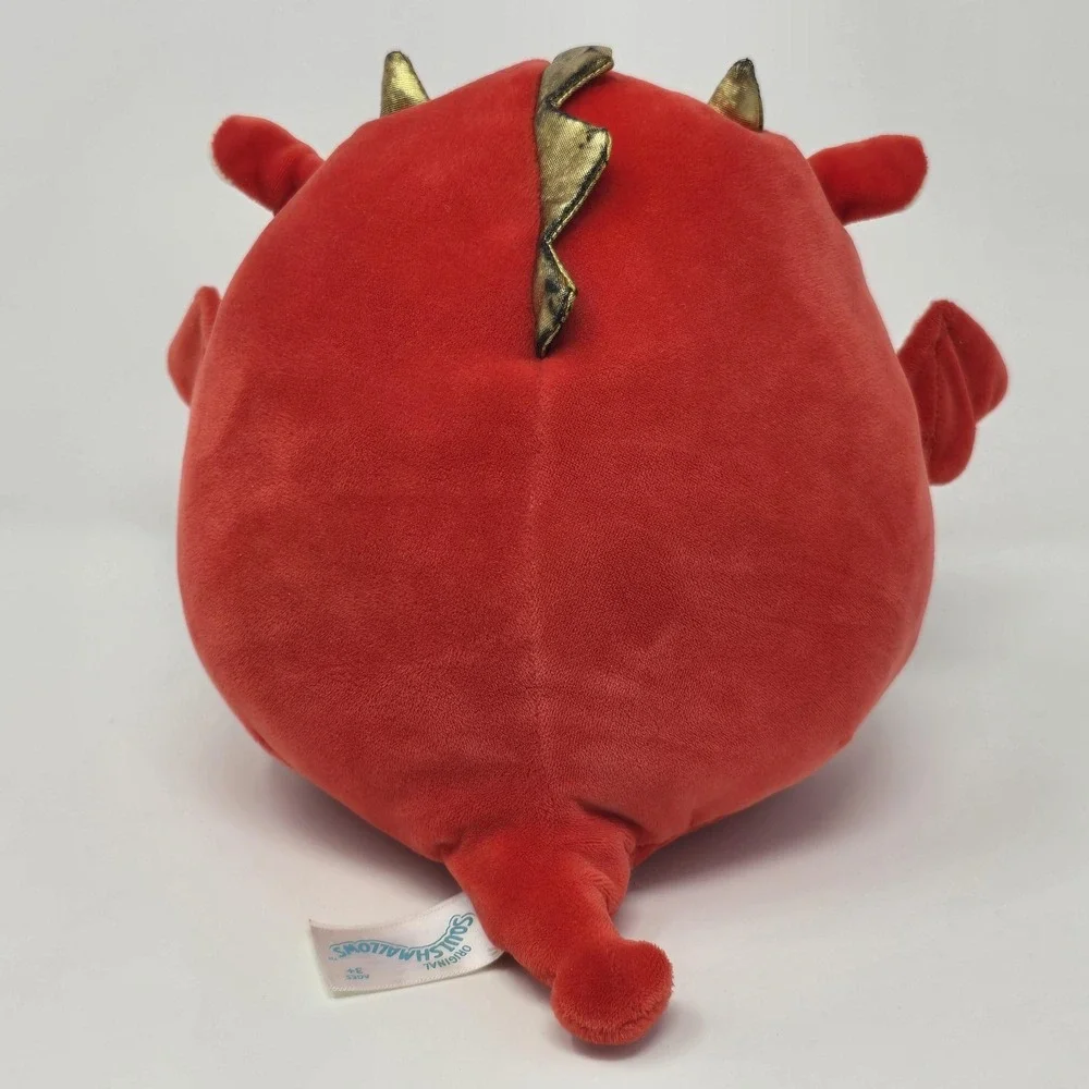 Squishmallows Boba Red Dragon Plush 8